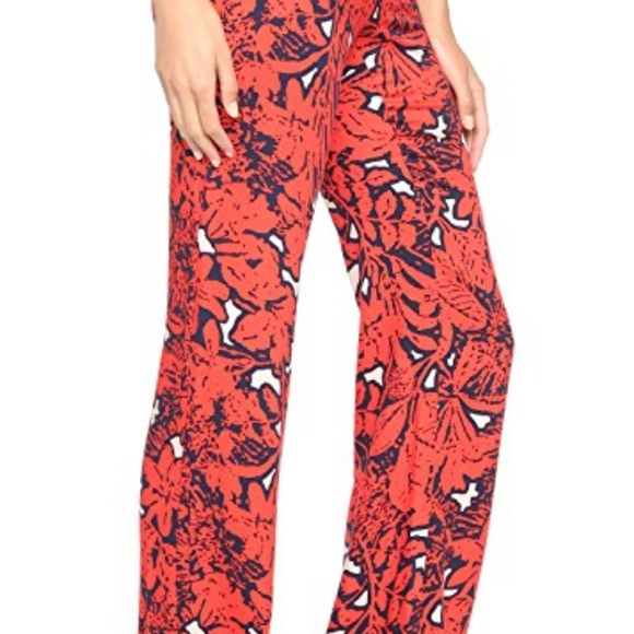 Ella Moss jungle floral pants - Picture 3 of 7